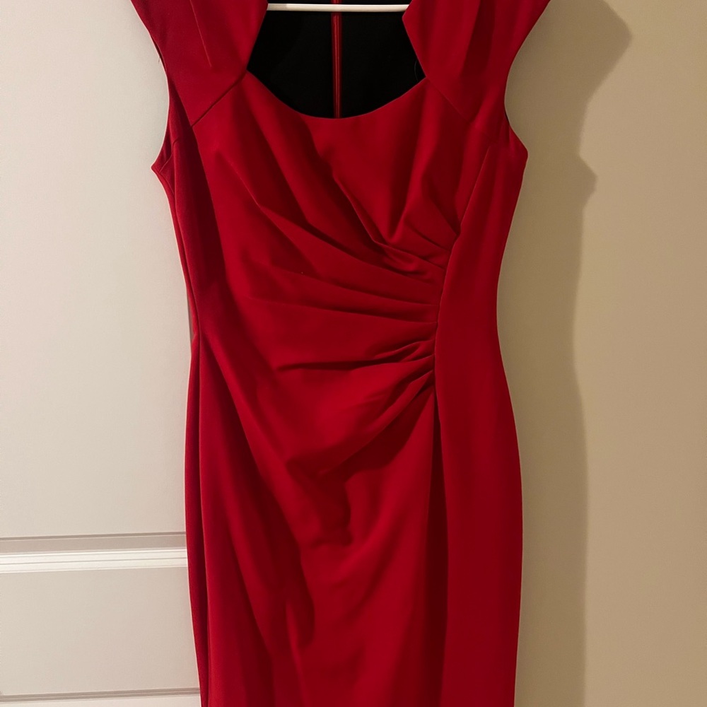 Calvin Klein Collection Red Mini Dress